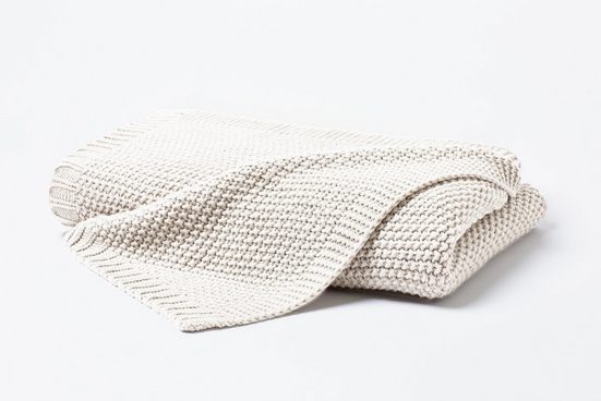 Knitted blanket ALMA