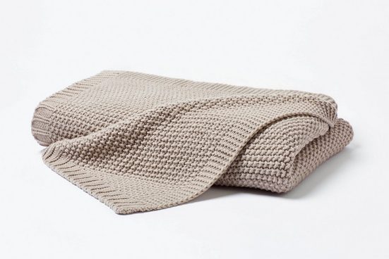 Knitted blanket ALMA