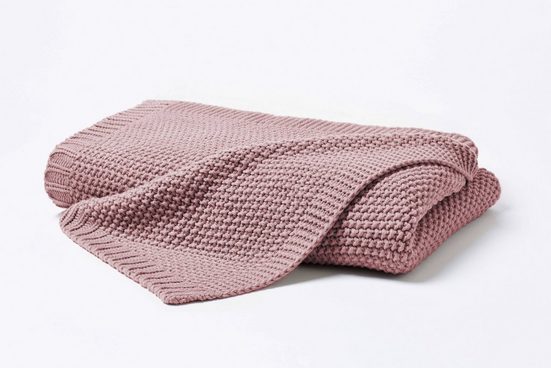 Knitted blanket ALMA