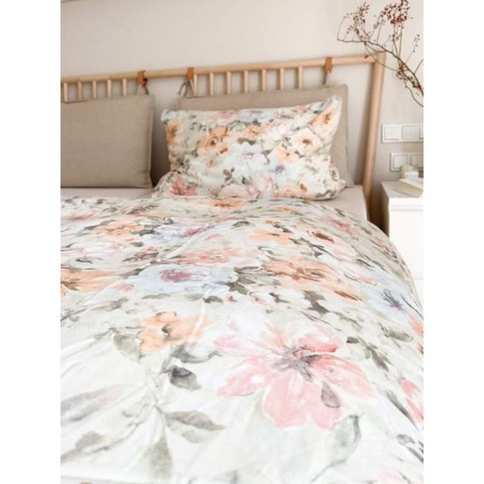 Mako satin bed linen MAYA