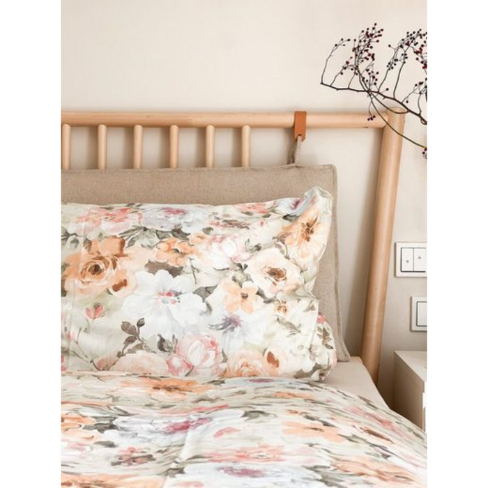 Mako satin bed linen MAYA